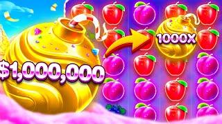 We Won Over $1,000,000 On SWEET BONANZA!