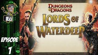 Let's Play D&D Lords of Waterdeep- PC Gameplay Episode 1 – strategy board game in the D&D world.