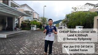 2 Storey Semi-D Corner with Land | Taman Puncak Melawati | +60103413414