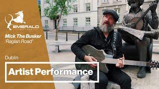 Mick The Busker - 'Raglan Road' LIVE Emerald Guitars X20 #busking