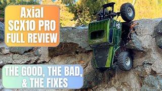 Axial SCX10 Pro LCG Comp Crawler Full Review - strengths, weakness and upgrades