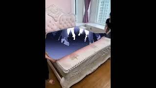 3D bed sheet amazing 