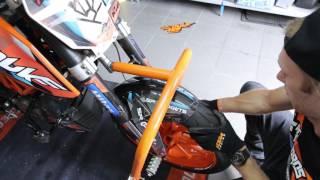 Racing performance 320mm brake disc upgrade - Rok Bagoros workshop 2015