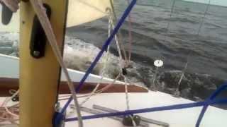 Sailing on Choctawhatchee bay