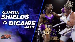 CLARESSA SHIELDS VS Marie Dicaire FULL FIGHT