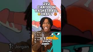 2v2 Cartoon Basketball Draft