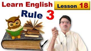 Learn English - 18. Rule 3. Simple Future Tense