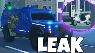 NEUER LEAK mit NEUEM SEK TRUCK und ROLLERN in NOTRUF HAMBURG (+Bild) | ROBLOX Deutsch