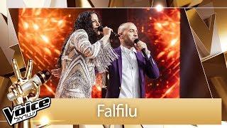 THE VOICE ישראל | נסרין קדרי ודניאל ג'מל - Falfilu