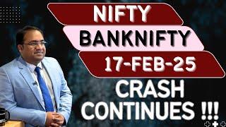 Nifty Prediction and Bank Nifty Analysis for Monday | 17 Feb 2025 | Bank Nifty Tomorrow