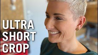 SO HAPPY WITH MY SUPER SHORT PIXIE CUT, IT'S STILL SOFT! | HFDZK HOW TO CUT HAIR TUTORIAL ASMR