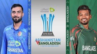 CRICKET LIVE: Afghanistan Vs Bangladesh | 2nd ODI | November 9 2024 | Sharjah | UAE