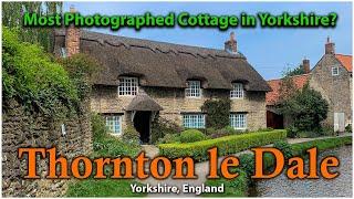 Perfect Thatched Cottage In Charming Thornton Le Dale, Yorkshire