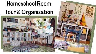 Homeschool Room Tour & Organization I Moonlit Schoolhouse