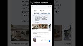 Google AI Studio veo2