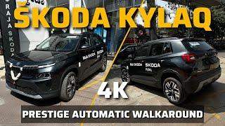 New Skoda Kylaq Prestige AT Walkaround | Sub 4 Meter SUV | @skodaindia | AutoMatta