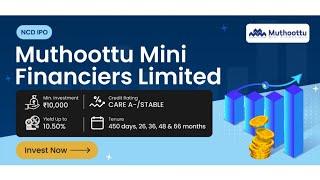 Muthoottu mini financiers limited NCD IPO 2024