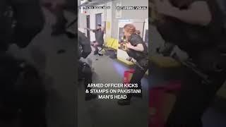 Watch: British Police Brutally Kick 2 Pakistanis at Manchester Airport | Subscribe to Firstpost