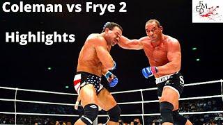 Mark Coleman vs Don Frye 2  Марк Колман - Дон Фрай 2 highlights