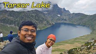 Tarsar Lake Underwater || Playing Cricket at Tarsar Lake | Experience | Tarsar Marsar Trek 2024 Ep14