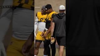 Elandon wants his root beer  More in the latest episode of 'The Standard' #steelers #nfl #shorts