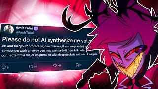 The Hazbin Hotel Voice Actor AI Controversy Explained (Hazbin Hotspot)