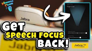 Hidden Front Focus Feature Jabra Enhance Pro 20 App