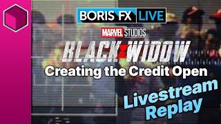 Editing Marvel's Black Widow Opening Sequence - Tales from the Edit Suite [Boris FX Live]