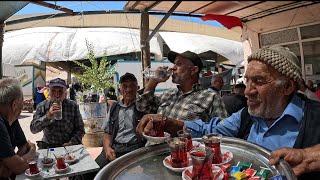 DAĞDA YANLIZ YAŞAYAN İHTİYAR!BOZKIR CUMA PAZARI ~BÜTÜN ÇOBANLAR BİR ARADA