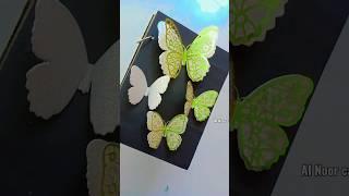 Half unboxing 3D Butterfly decoration #art #artshorts #decoration #butterfly  #viralshort