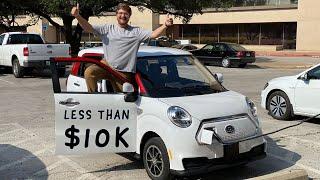 First Kandi K27 EV Drive - The Cheapest New Car In The USA!