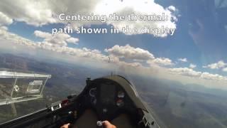 Spectacular views gliding over the Uinta Mountains in Utah