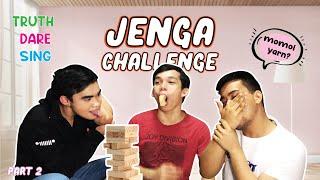 Jenga Challenge with Consequence PART 2 (Songs of Adele, Coldplay and Beyonce) | iDolls Vlogs