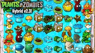 Plants vs Zombies Hybrid 2.3 | Adventure Full Pool Level 68-72 | Bait Shroom! Ocean Star! | Download