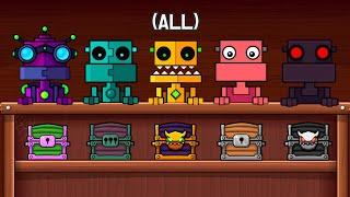 ALL SHOP (Total 118) | Geometry Dash 2.11 ~ 2.2