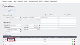 Sage Business Cloud - Accounting: Creating a quotation (ZA)