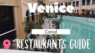 Venice Grand Canal | Restaurants Guide