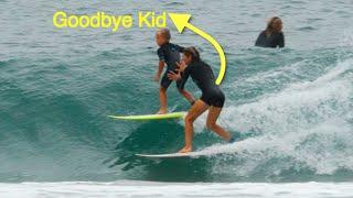 When Push comes to Shove  Absolute mayhem  Snapper Rocks