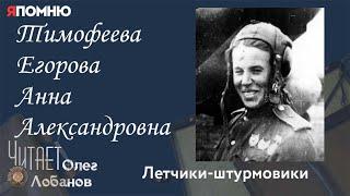 Тимофеева Егорова Анна Александровна.Проект "Я помню" Артема Драбкина. Летчики штурмовики.