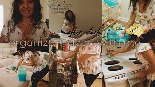 After Dark Clean with Me|Organizing|SAHM MOTIVATION|2023