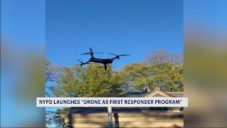 "Drone as First Responder" program announced by NYPD, NYC mayor| News 12