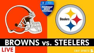 Browns vs Steelers Live Streaming Scoreboard, Play-By-Play, Highlights | NFL Week 12 On Amazon Prime