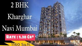 New Project 2 BHK at Kharghar Navi Mumbai | Flat Tour | For Site visit call 8286026668