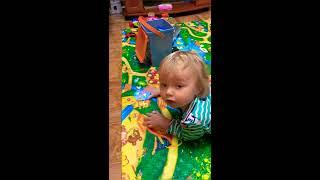 #новое #смотрите #малышсмешно Сынок с новой игрушкой ненадолго, спасибо вам за подписки️ и ваши