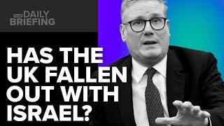 The UK Suspends Negotiations with Israel