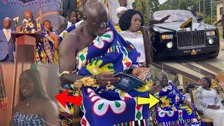 Otumfuo & Wife Lady Julia Storms their daughter’s graduation ceremony at SOS School inside Tema