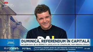 Ce se schimbă în București dacă referendumul local va trece. Promisiunile făcute de Nicușor Dan