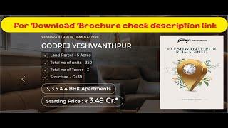 Godrej Yeshwanthpur in Bangalore | #godrejpropertiesnewlauch  #GodrejYeshwanthpur #godrejproperty