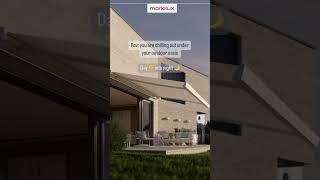 Markilux MX4 - Domestic awning #shorts