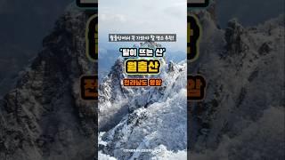 월출산️ 구름다리부터 구정봉까지, 꼭 가봐야 할 명소 총정리